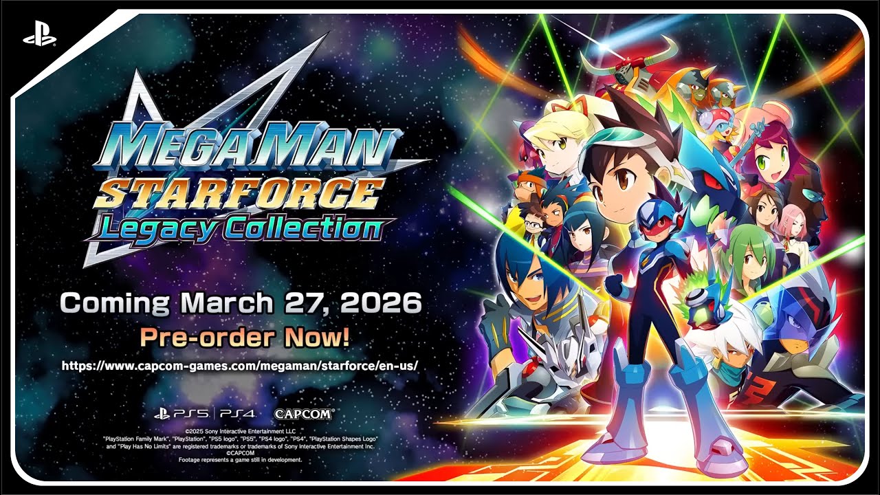 Mega Man Star Force Legacy Collection   Pre order Trailer   PS5 & PS4 Games