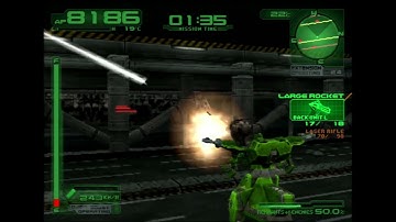 Armored Core 3 - Hard - Mission - Destroy Naire Bridge - S Rank - Part Bonus: KWG-HZL30