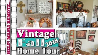 Vintage Fall Home Tour 2018