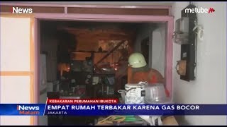 Diduga Kebocoran Gas, 4 Rumah di Tanjung Duren Ludes Terbakar - iNews Malam 29/07