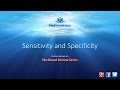 Sensitivity and Specificity