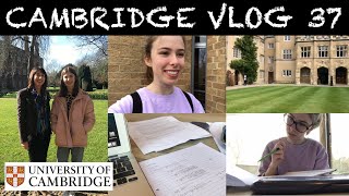 CAMBRIDGE VLOG 37: STUDYING, SOCIALISING, (BARELY) SLEEPING