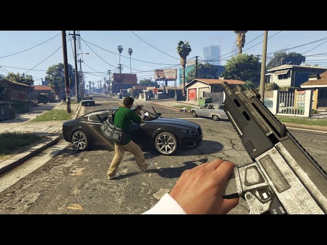 How To Get First Person Mode In GTA 5 on the PS3