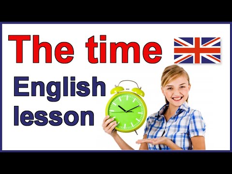 English Time Lesson 1/ Английский Урок 1 Время