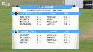 Carlton Towers CC 1st XI v Fairburn CC 1st XI