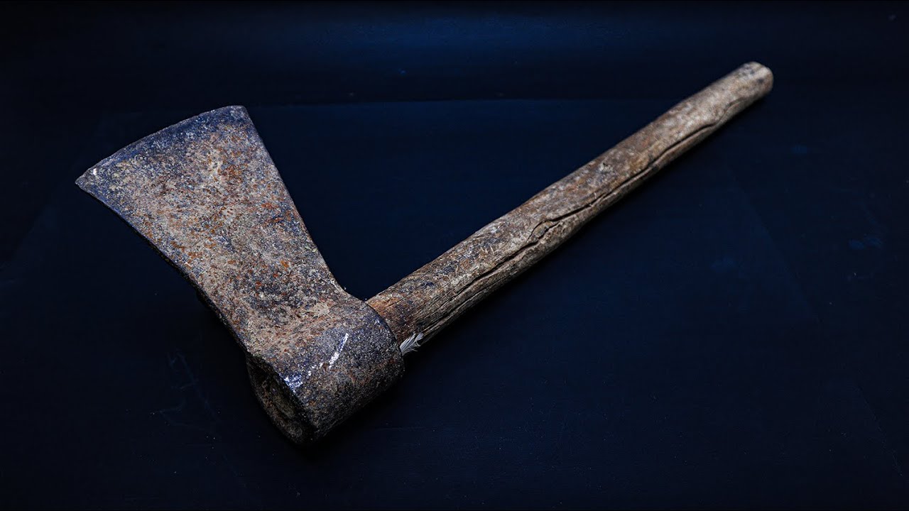 Restoration of my grandfather's axe YouTube