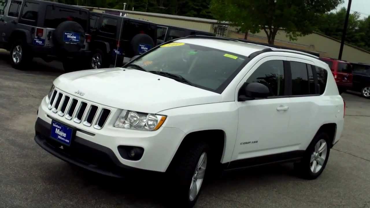 Best Priced Used 2011 Jeep Compass 8651 4x4 Southern Maine Motors Car