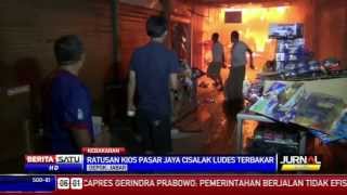 Ratusan Kios Pasar Jaya Cisalak Ludes Terbakar