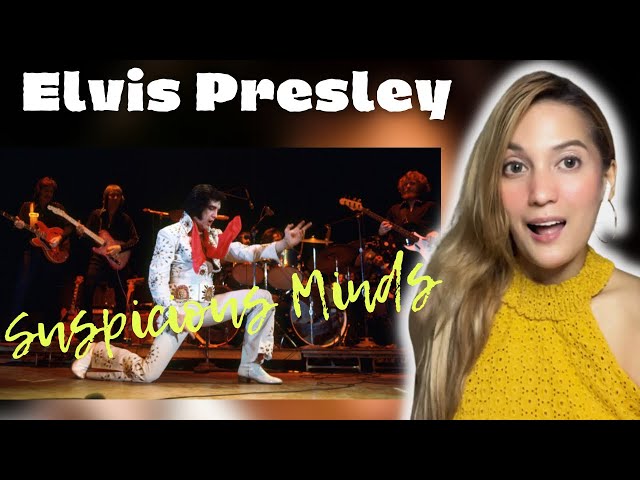 My Reaction To Elvis Presley’s “Suspicious Minds” | King of Rock n’ Roll! | what a treat! 🤘 class=