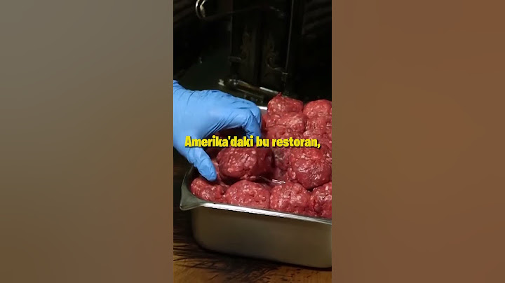 Dünyanın İLK Hamburgeri !