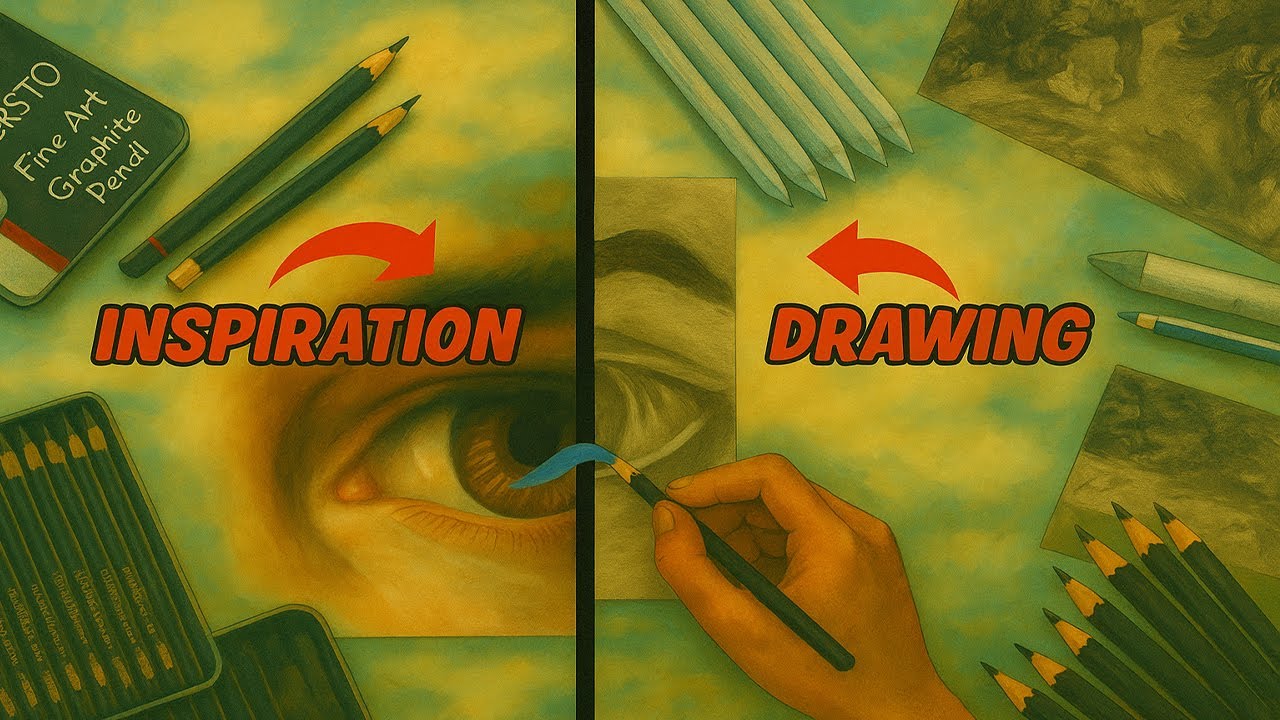 The Eye - My Best Realistic Drawing Yet | ft. @ExploreCreateCapture