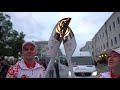 Могилев встречает эстафету огня "Пламя мира"