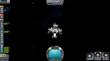 Kerbal Space Program - First Moon Attempt