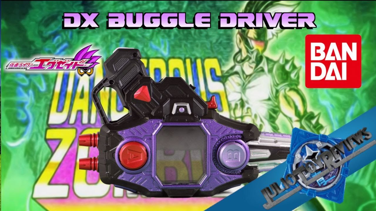 Kamen Rider Ex-Aid Buggle Driver Review (JulioToyReviews)