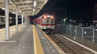 【4K】近鉄名古屋線 2000系3両編成 名古屋行き普通 白子駅到着
