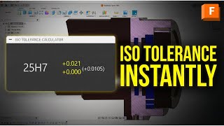 ISO Tolerance Calculator for Autodesk Fusion screenshot 4