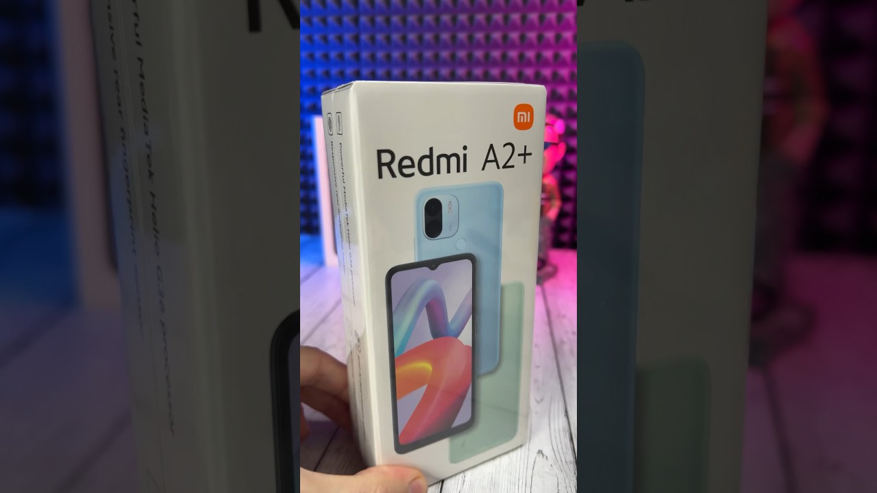 Redmi A2 plus распаковка 