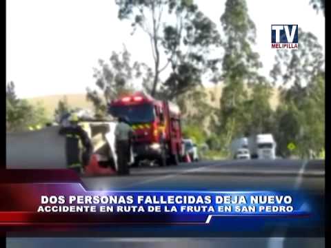 Dos Personas Fallecidas Deja Nuevo Accidente En Ruta De La Fruta Youtube