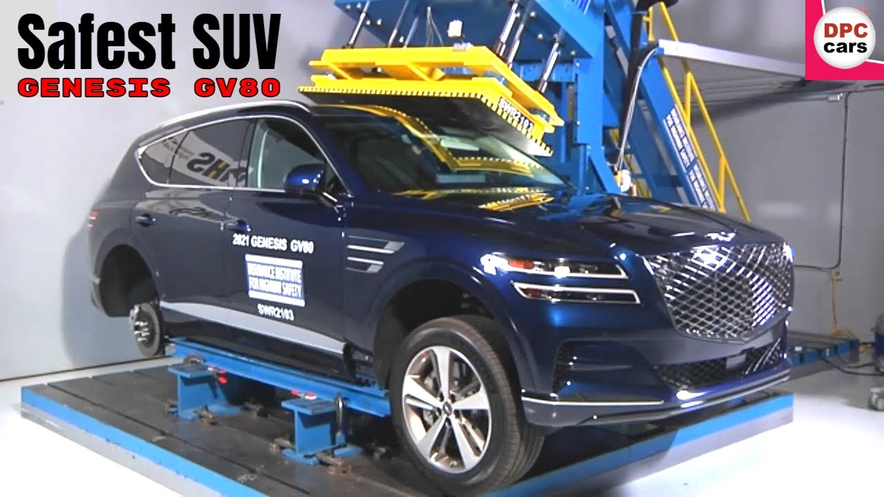 2021 Genesis GV80 SUV Earns Highest Safety Award YouTube