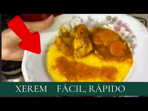 COMO FAZER XERÉM SIMPLES E RÁPIDO,
