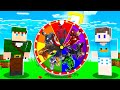 NOOB VS PRO: ROLETA DOS VINGADORES NO MINECRAFT!!