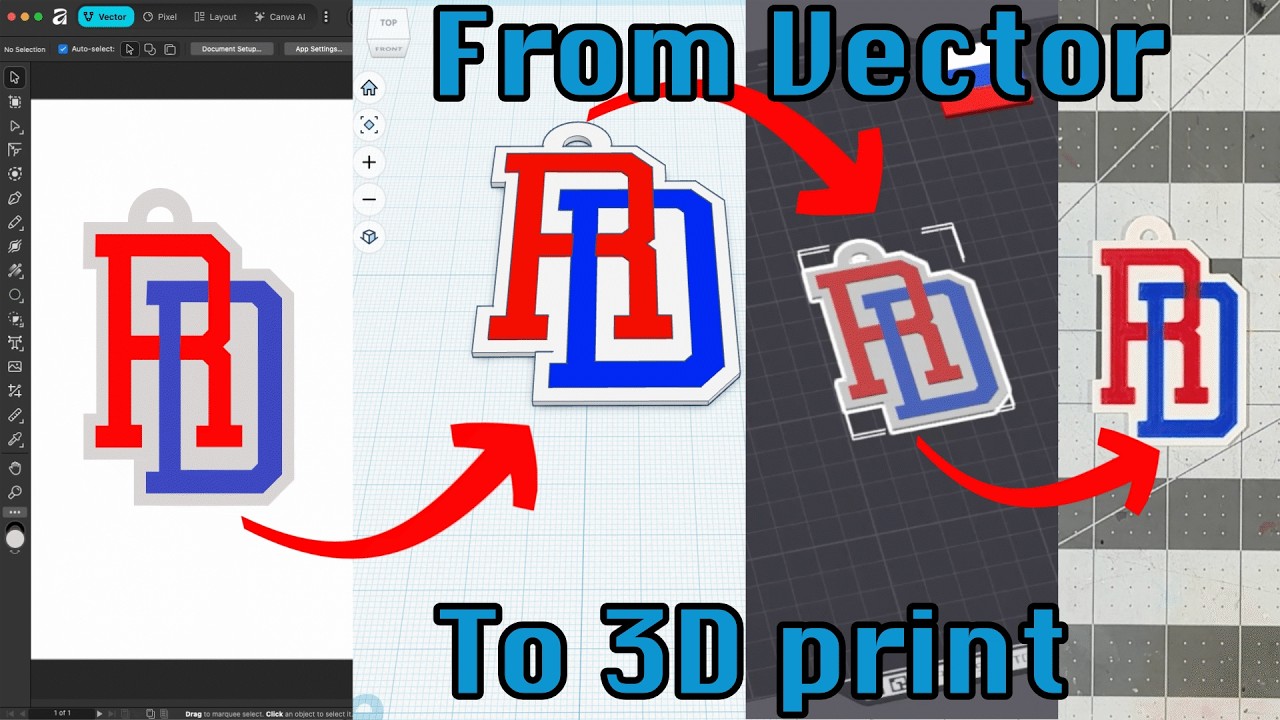 3D print a World Baseball Classic Keychain from Affinity 2026 to
