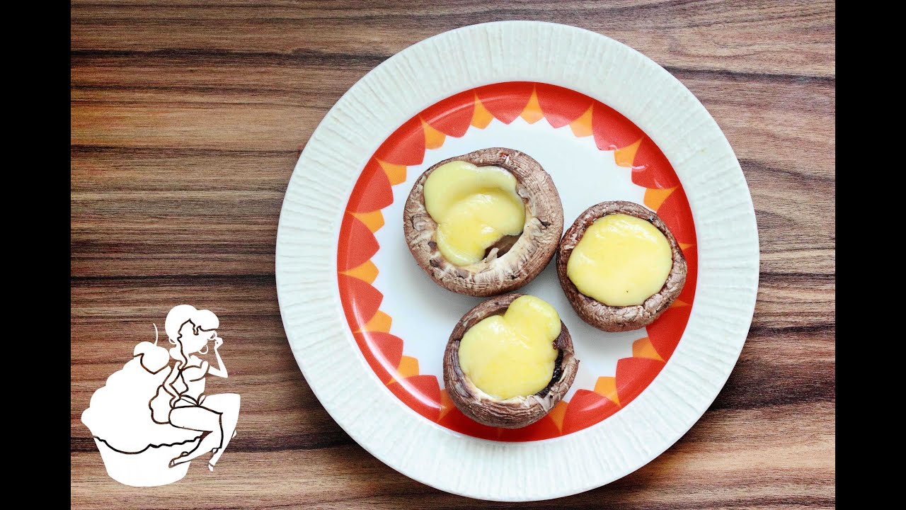 Low Carb ChampignonGouda Snacks YouTube