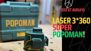 ▷ Test COMPLET du niveau laser Popoman !