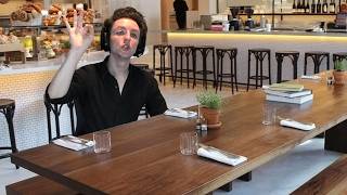 Millenial laments the loss of the "check, please" hand motion.