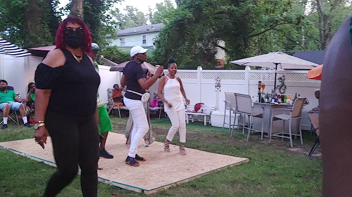 "BACKYARD PARTY" WITH JOANN AND KING BLASTER -- "Y...