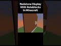 Minecraft Redstone Display Using Noteblocks 🎶