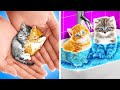 SALVANDO UNOS PEQUEÑOS GATITOS || Útiles HACKS y TRUCOS para dueños de mascotas por 123 GO!