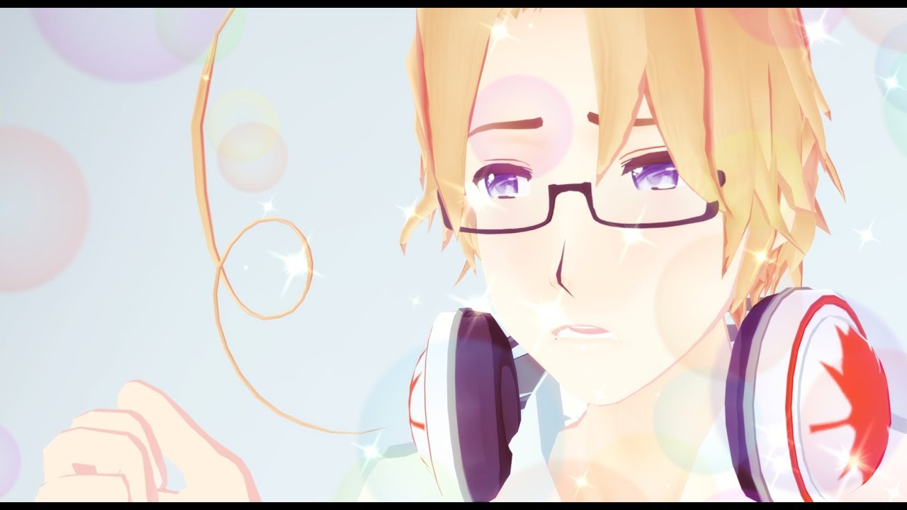 [MMD x APH Short] How To Beatboxing