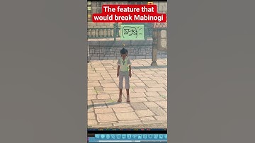 The feature that would break Mabinogi 💀