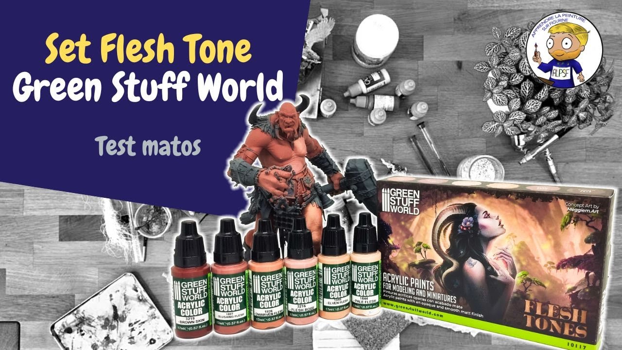 New Maxx Formula : je teste le Flesh Tone set de Green Stuff World ...