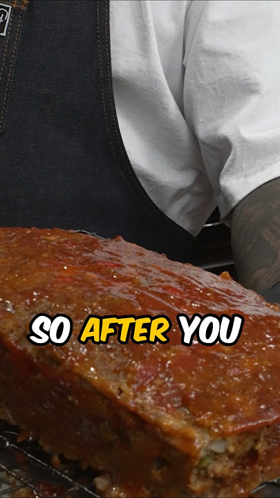 Moist and Delicious Meatloaf