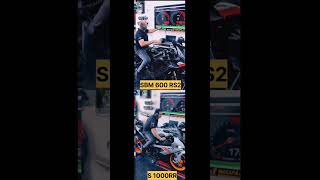 SBM 600RS2 VS S1000RR CHECK THE SOUND 😮😲#automobile #bike #shorts