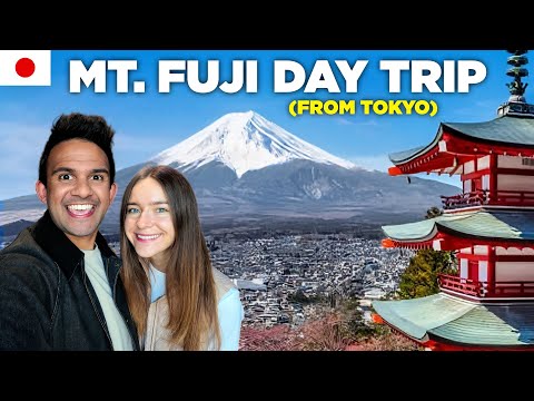 PERFECT DAY TRIP to MOUNT FUJI from TOKYO! 🇯🇵 (Everything You