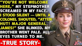 They Kicked Me Out of My Dad’s Memorial — Until a Colonel Saluted Me as ‘Major General James