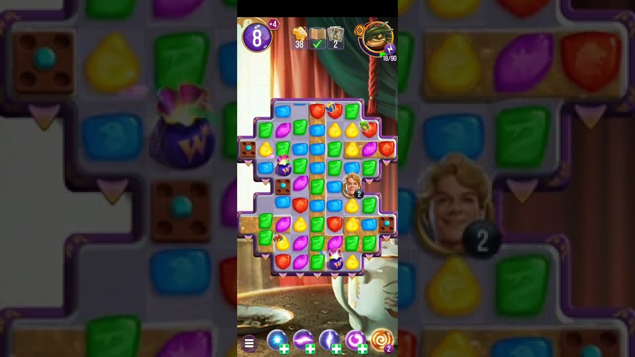 Harry Potter: Puzzles & Spells level 2617 no boosters