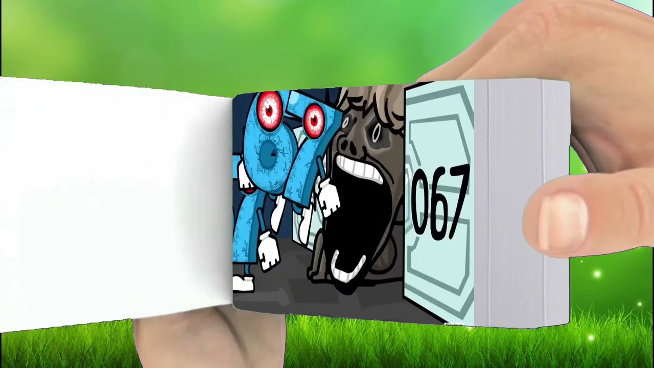 Mini Crewmate Kills Creepy Brainrot 67 Characters BUT IT'S RECREATED BY FLIPBOOK Pt31