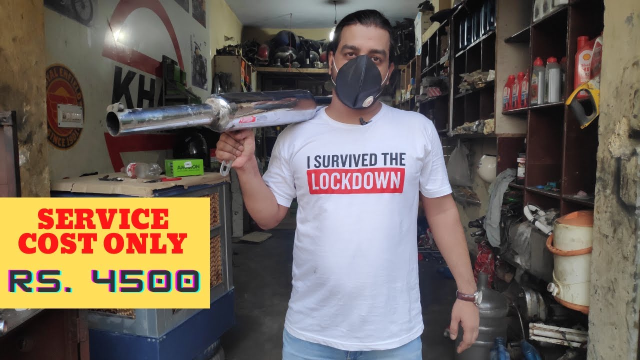 royal enfield bullet service cost