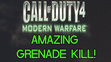 AWESOME MULTI-GRENADE KILL ON COD4