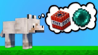 Minecraft Bedwars, But My Dog Controls Me