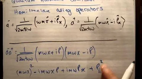 Quantum LHO 2 : Hamiltonian Using Ladder Operators