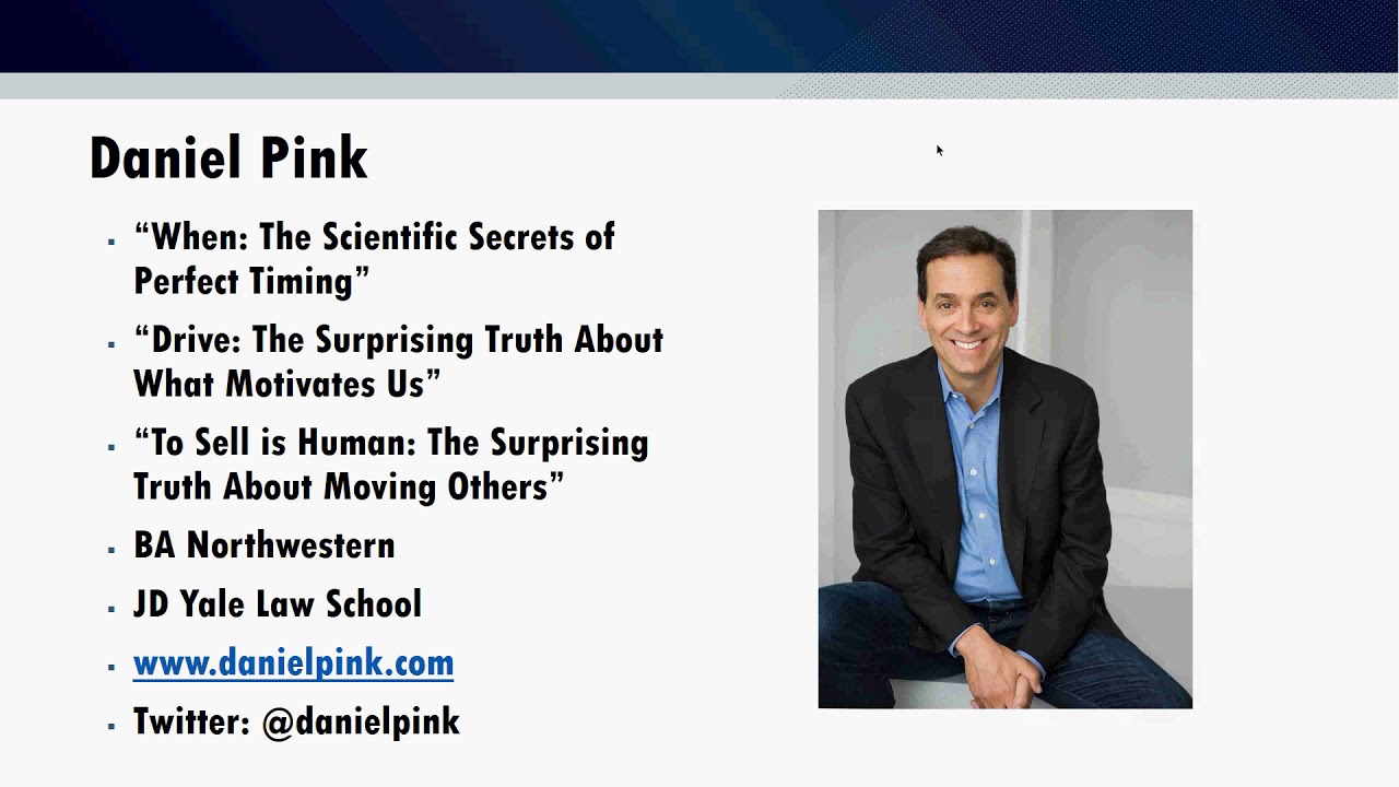Daniel Pink January 2019