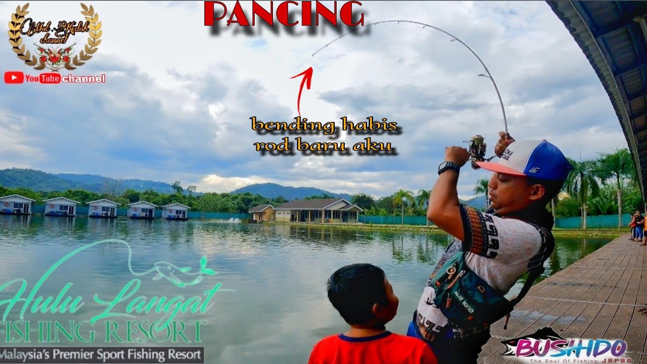 Aku TERKENA mancing kolam nie.....HULU LANGAT FISHING RESORT