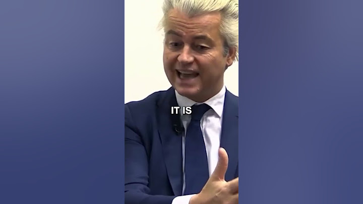 Deze premier zal de islam uit het land vernietigen | Geert Wilders | Nederland | #shorts