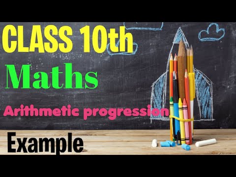 Class 10th Arithmetic progression || Example - YouTube