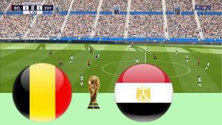 BELGIUM vs EGYPT – 2026 FIFA World Cup | PES 2021 Simulation
